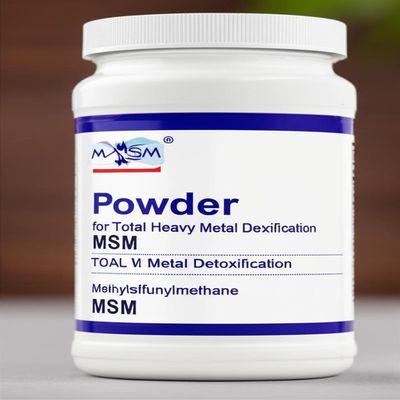 Gluten-free MSM Powder for Total Heavy Metal Detoxification Methylsulfonylmethane MSM